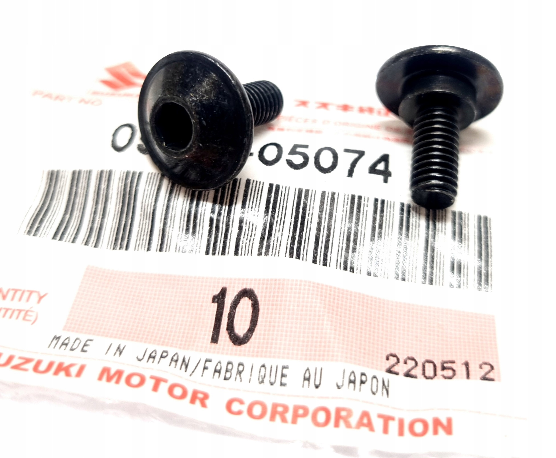 SKRUTKA M5x13 DEFLEKTORY SUZUKI SFV SV GSF GSX GSX-R DL Katalógové číslo dielu 09139-05074