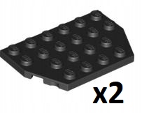 

Lego 32059 Płytka Skos Czarny 2 szt. Nowa