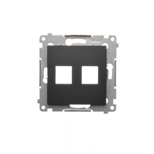 

Simon 54 Pokrywa Gniazda Teleinformatyc Czarny Mat