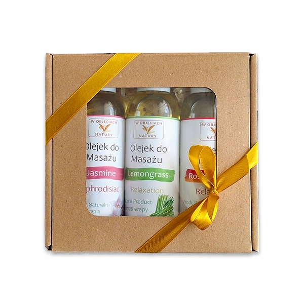 Zestaw Prezentowy Walentynki Olejki Do Masażu Afrodyzjak Relaks We Dwoje