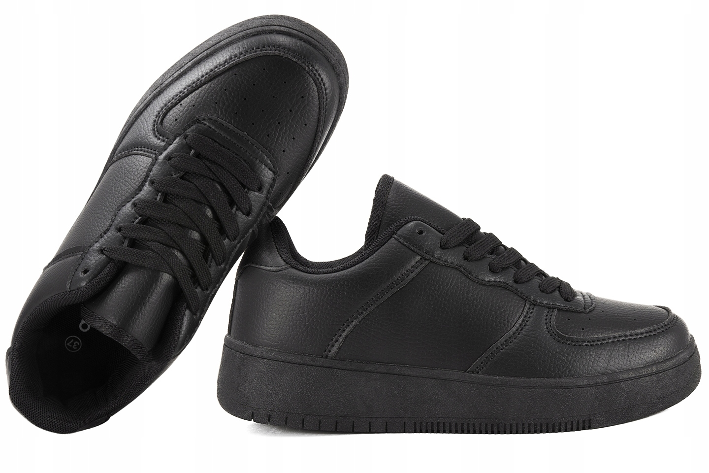 Atletico WY-23595 Buty Sportowe Sneakersy Młodzieżowe Damskie 39 Czarny