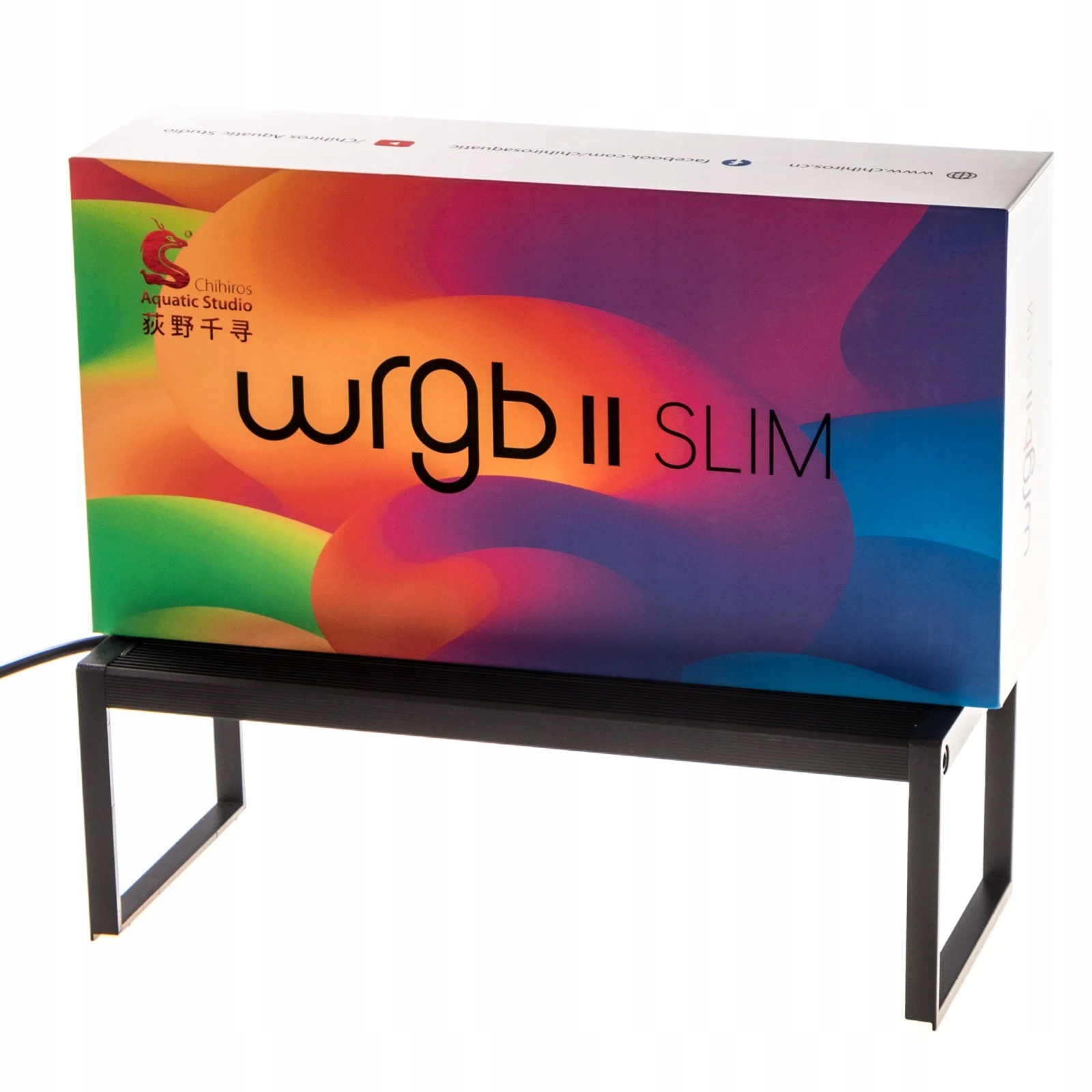 Levně Černá Lampa Do Akvária Led Osvětlení 1200lm 30 45cm Rgb 23W