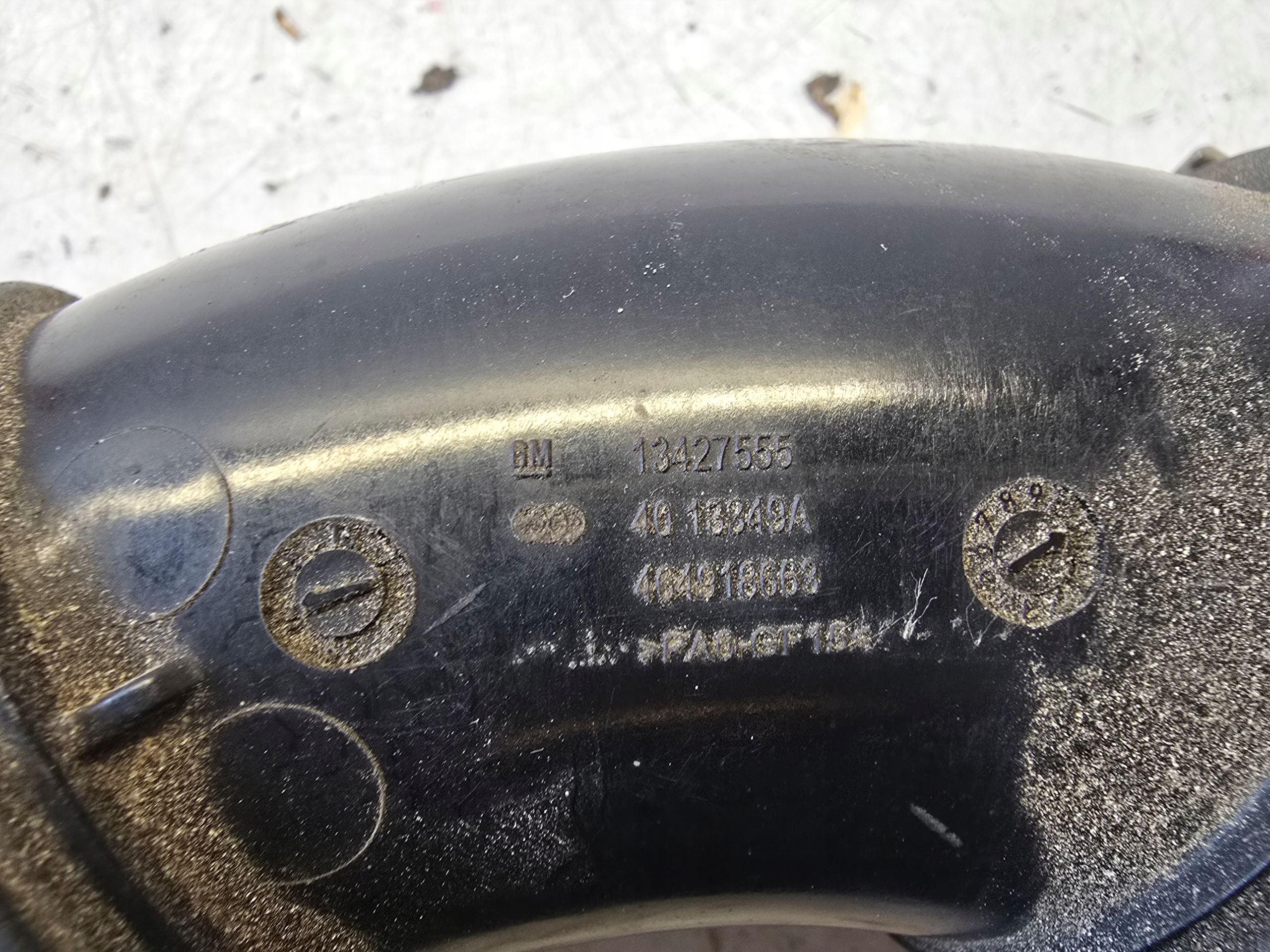OPEL CORSA E wiring pipe hose air hose 1.3 CDTI 13427555