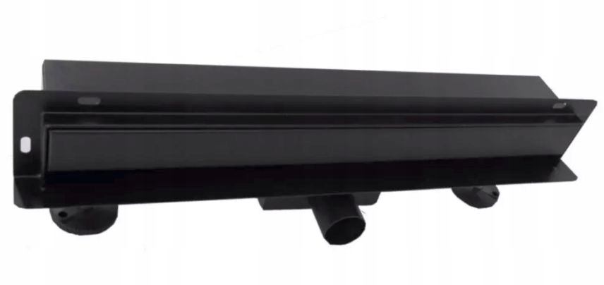 Nástenný lineárny odtok Čierny 2v1 60 cm čierny