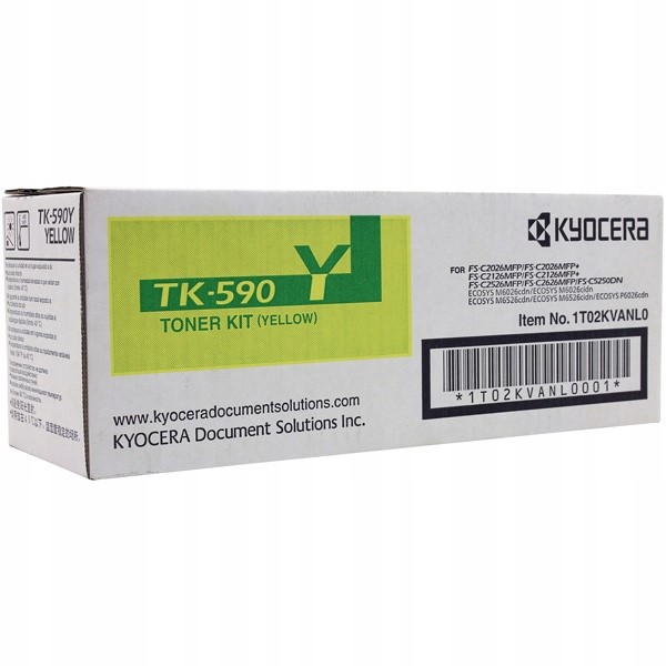 Toner Kyocera TK-590Y žltý (yellow)