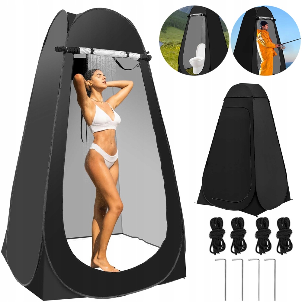 Stan Převlékárna Přenosná Toaleta Plážová Sprcha Turistický Kemping
