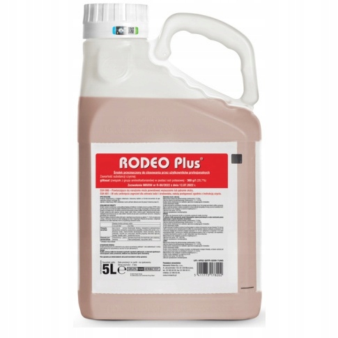 Rodeo Plus 5l Bayer zamiennik Randapu Glifosat na chwasty!!