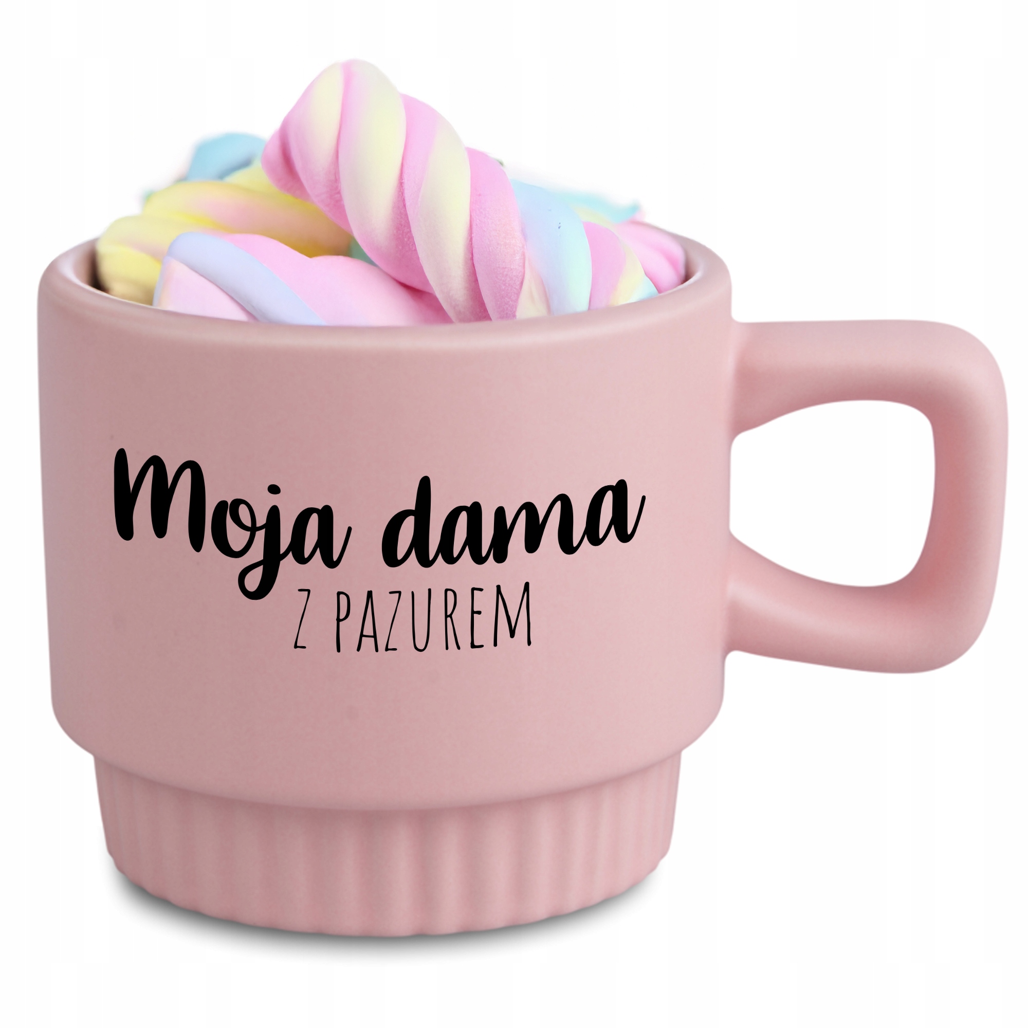 Ryhovaný Ružový Hrnček Pre Lepší Deň, Moja Dáma S Pazúrom Pre Zamilovaných
