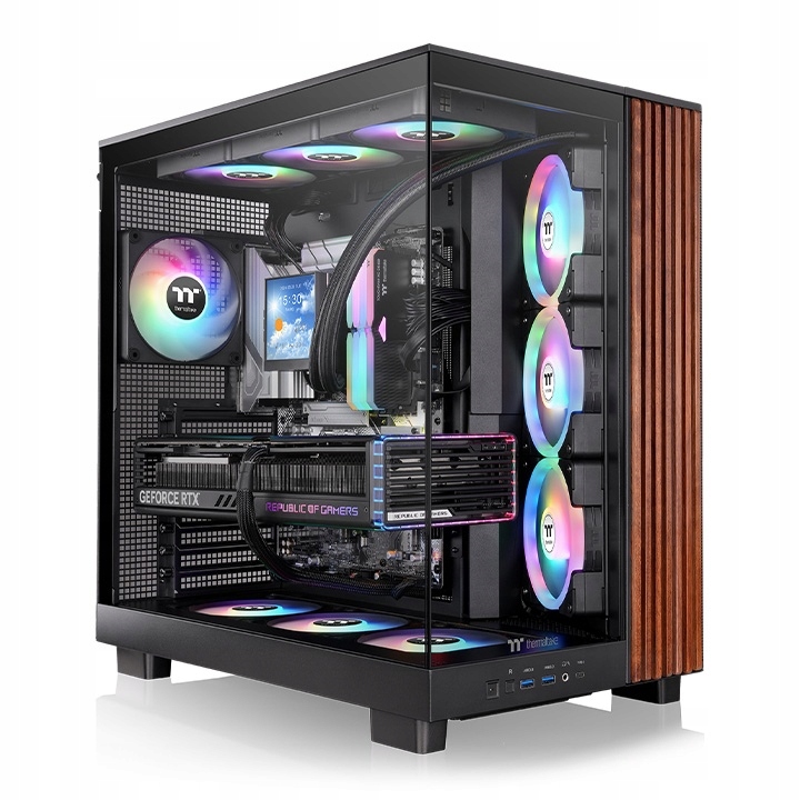 Počítačová Skriňa Thermaltake View 380 XL Ws Argb Midi Tower čierna