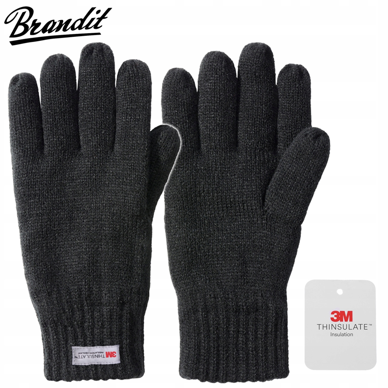 RĘKAWICZKI ZIMOWE RĘKAWICE BRANDIT 3M THINSULATE L Marka Brandit