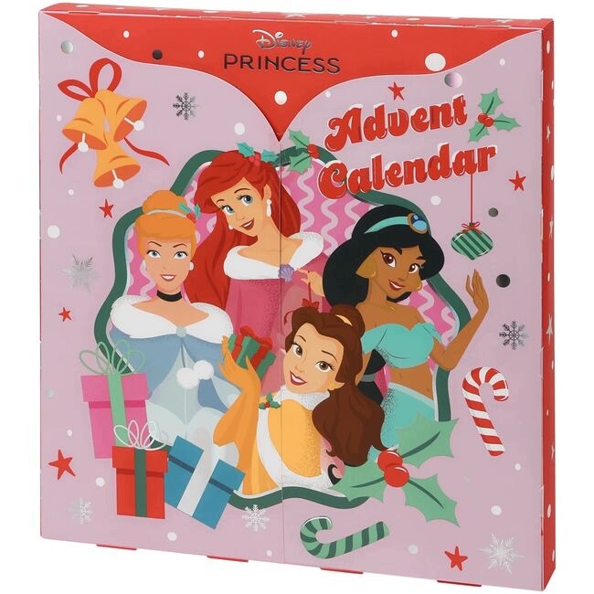 Disney Princess Adventní kalendář s kosmetikou a doplňky