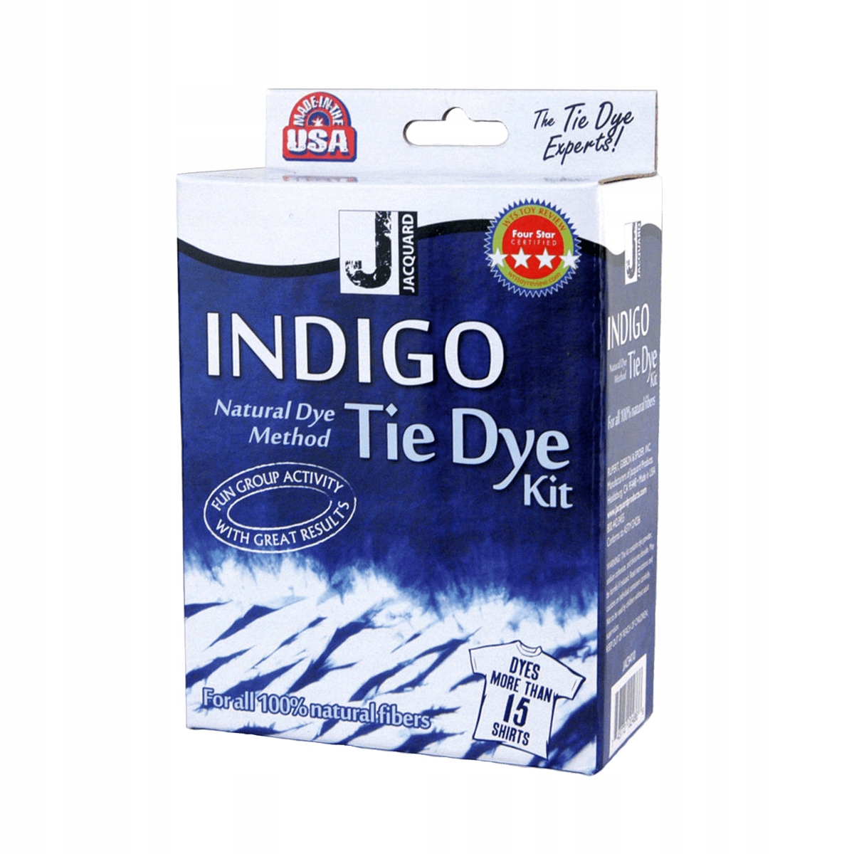 Jacquard Indigo Tie Dye Kit Zestaw do farbowania tkanin