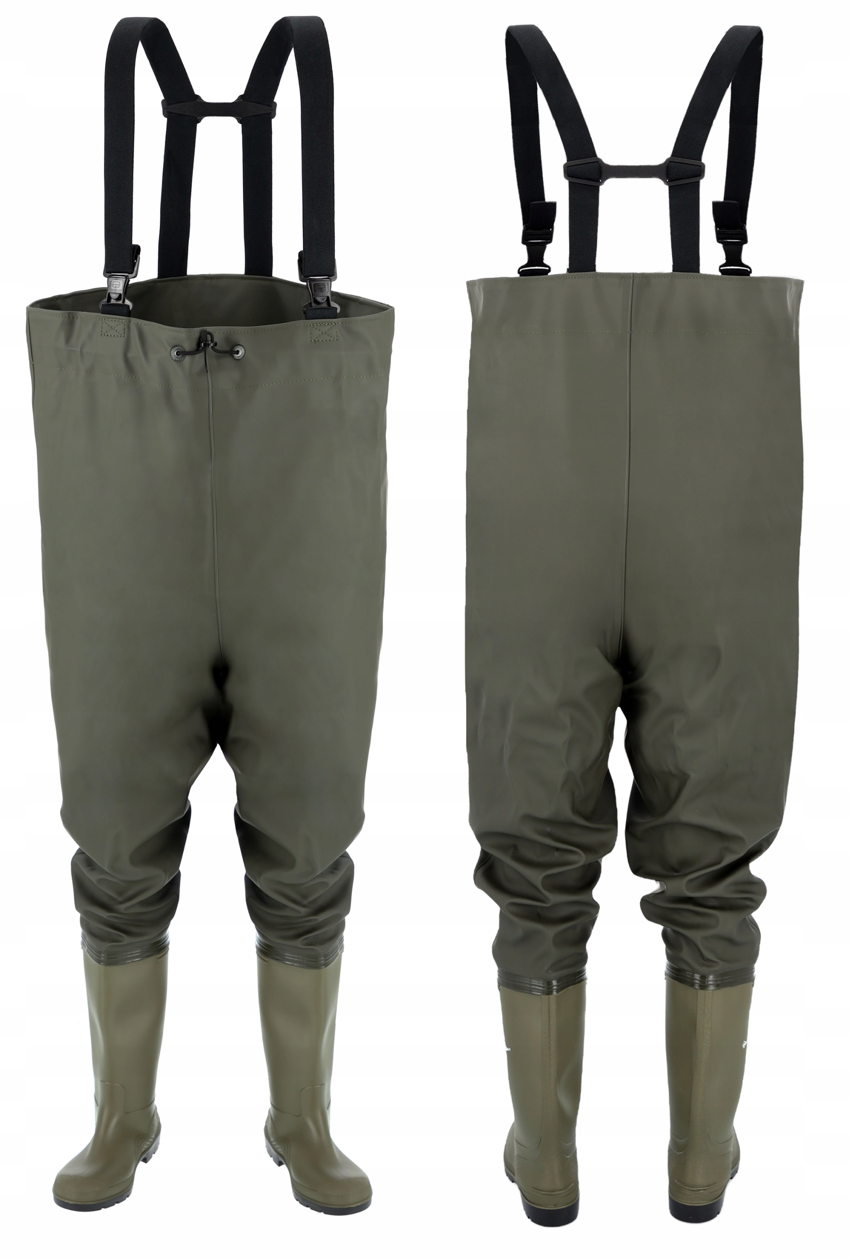 DUNLOP Spodniobuty Na Ryby Wysokie Spodnie Szelki Wędkarskie Zielone EAN (GTIN) 5903320066914
