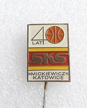 40 lat Mickiewicz Katowice koszykówka PRL, lakier