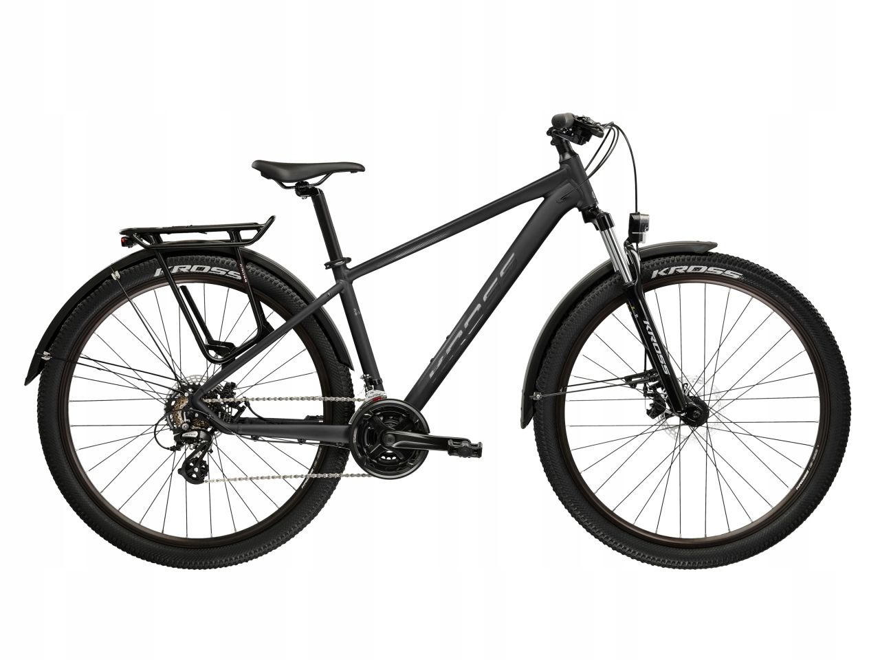 Rower górski Mtb Kross Hexagon X200 Eq XL (20") 29 czarny/czarny matowy