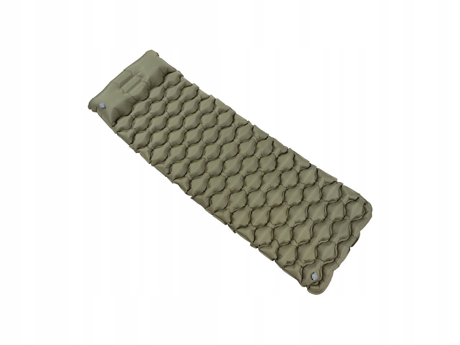 Materac dmuchany jednoosobowy 190 x 68 cm zielony olive Mfh Fox Outdoor