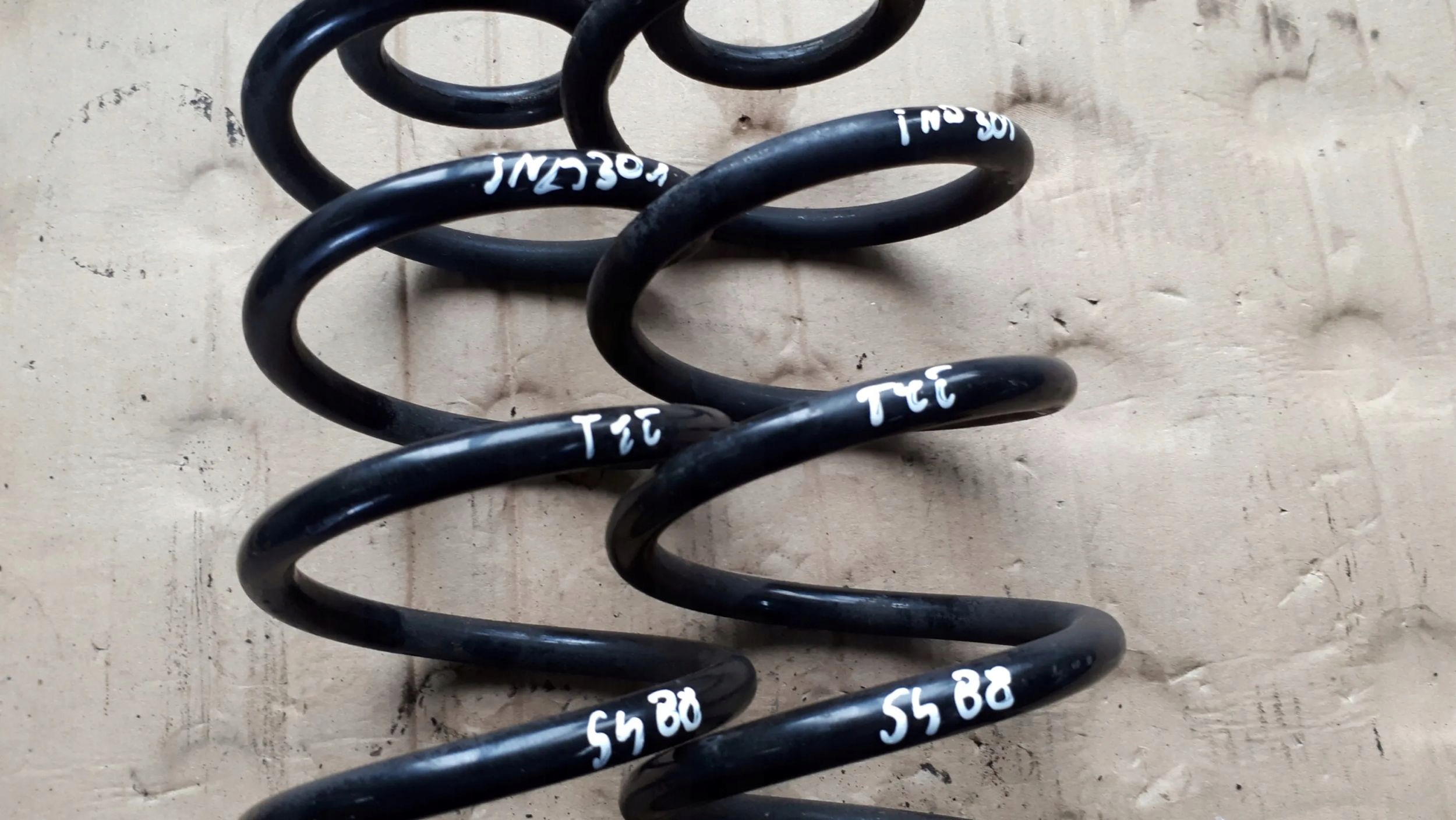 S4 B8 A4 springs spring rear part 3.0 TFSI S5 8T 2X