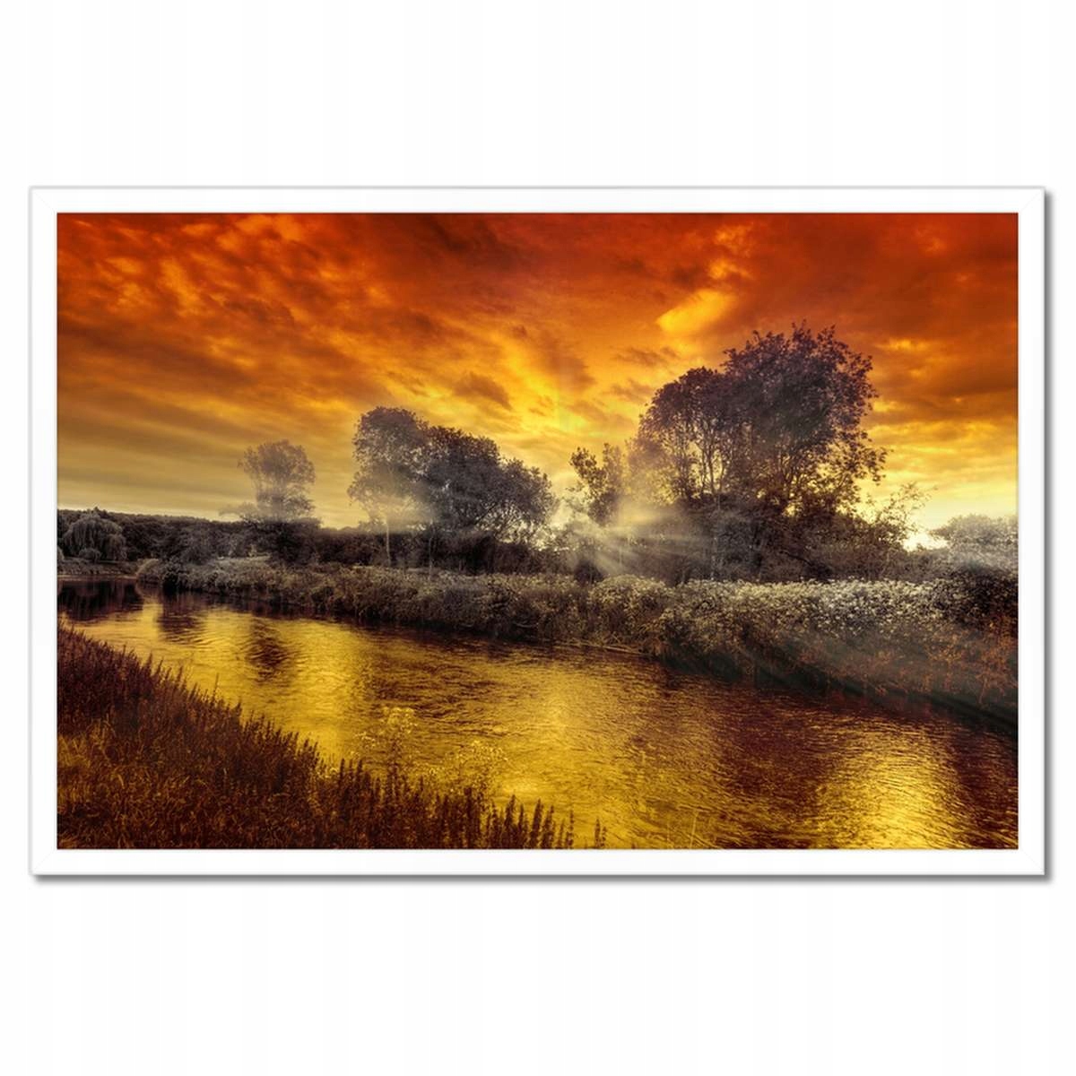 Plakáty v rámu 60x40 Medová krajina