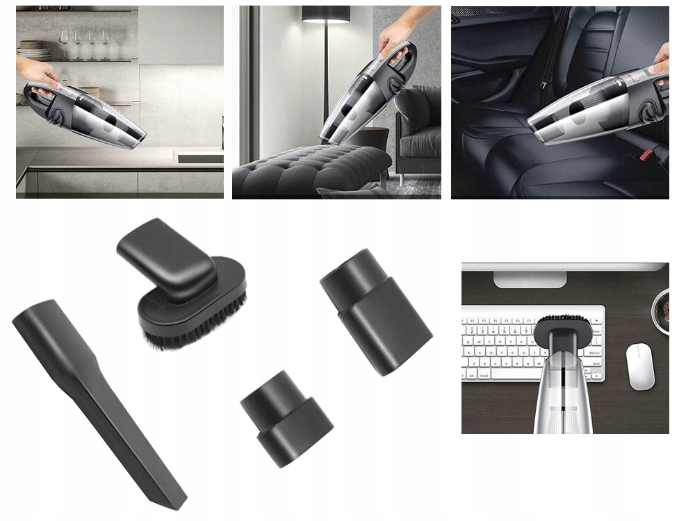 Odkurzacz Samochodowy Ręczny Bezprzewodowy Mocny Kod producenta KZ001281