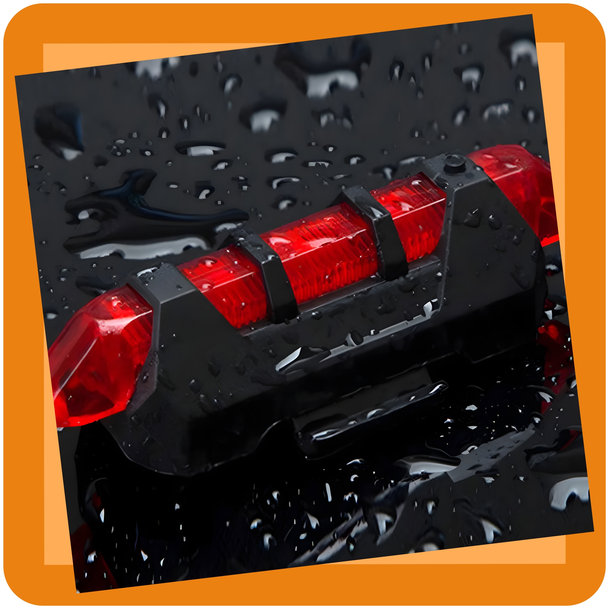 LAMPKA ROWEROWA LED NA ROWER KIEROWNICĘ MOCNA AKUMULATOROWA USB + TYŁ Źródło światła dioda LED