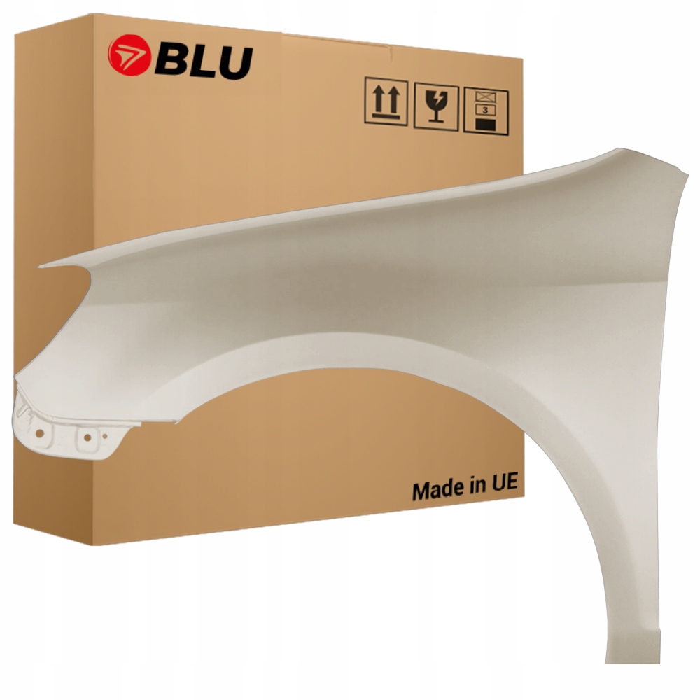 Blu Blatník Vw Golf VI 6 LR7L levý stříbrný 08-16 přední hatchback pozink