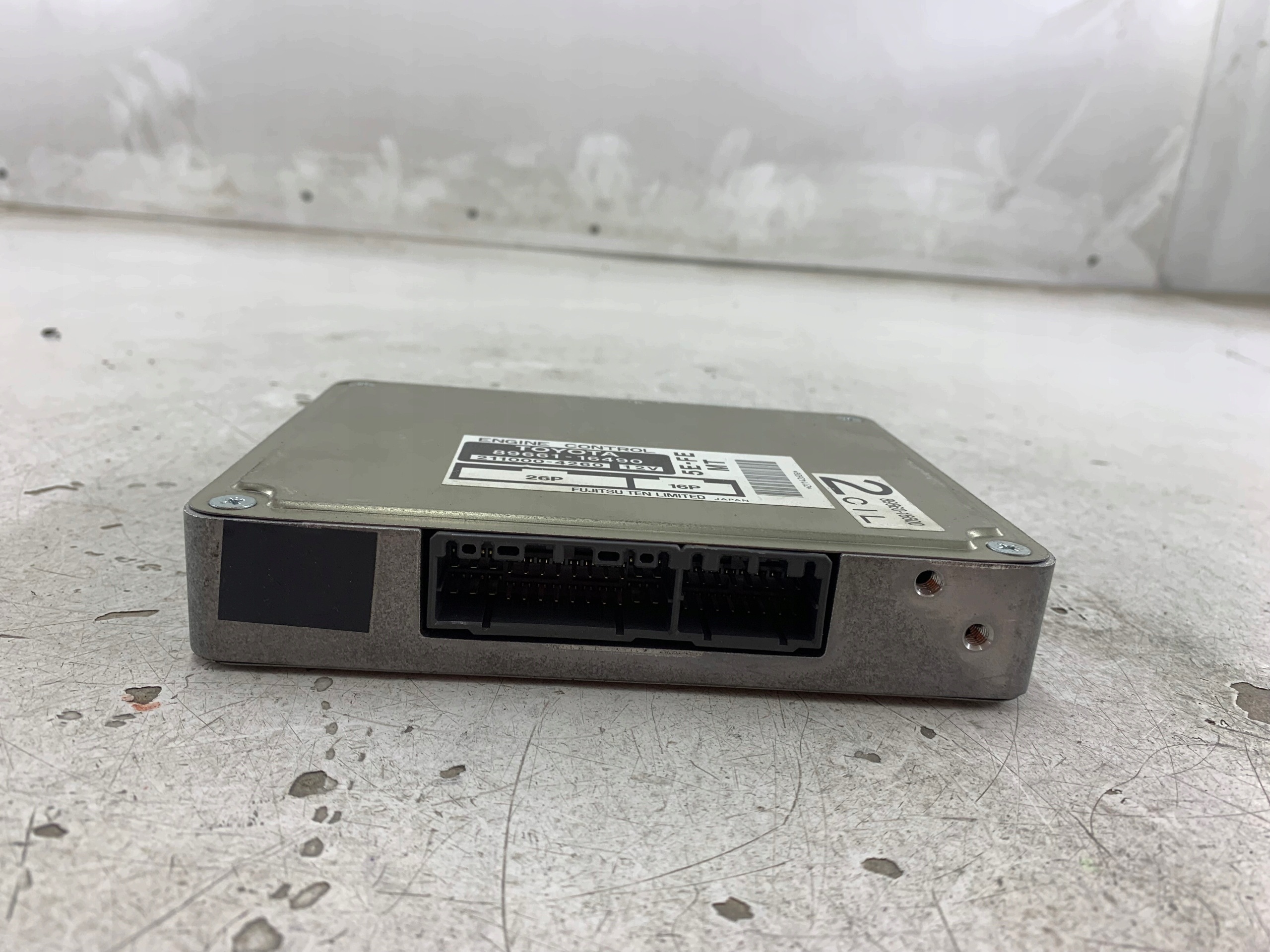 TOYOTA PASEO 1.5 control unit computer of the engine 89661-16490