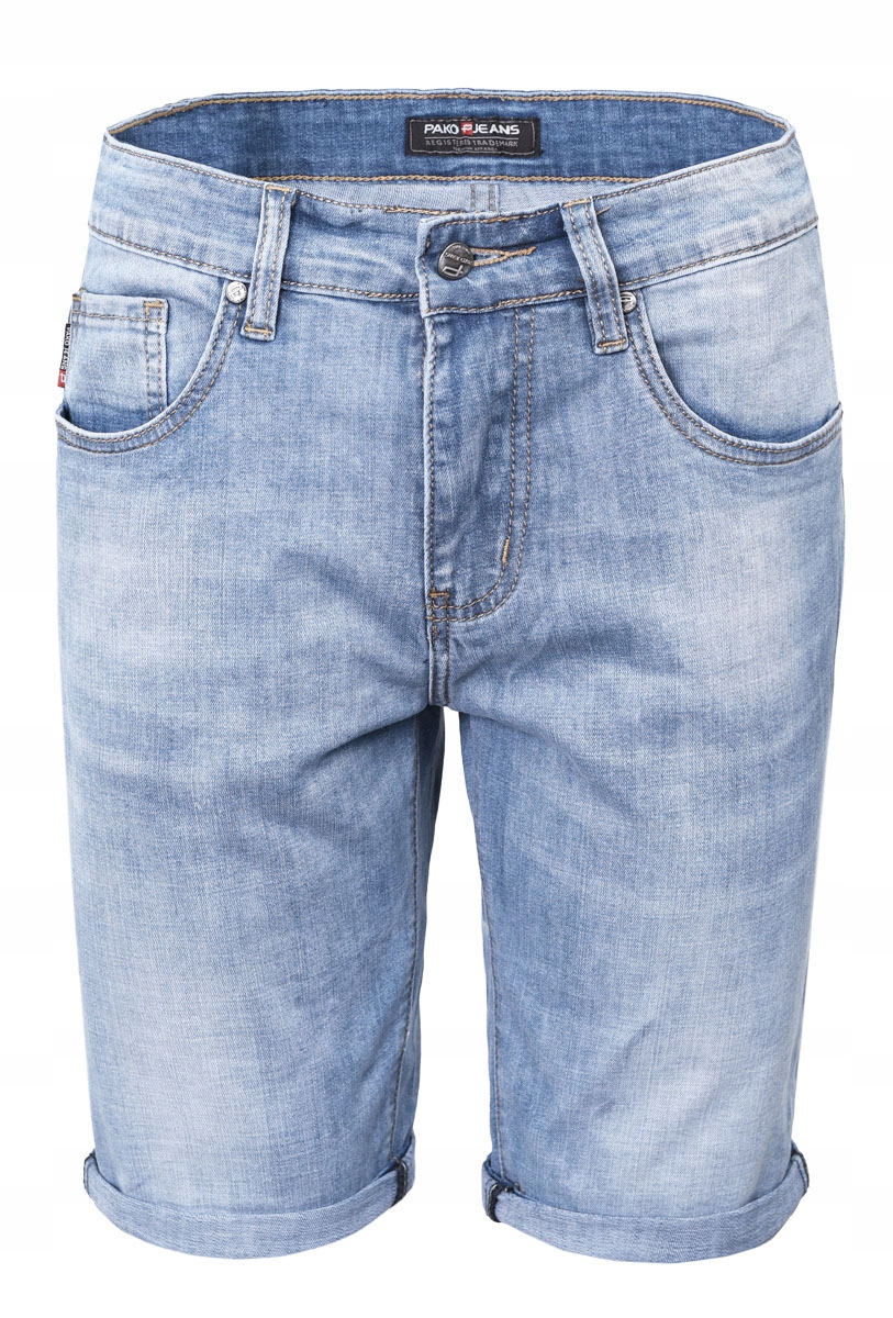 Pánské džínové Kraťasy Rob Blue Washed 37 Pako Jeans