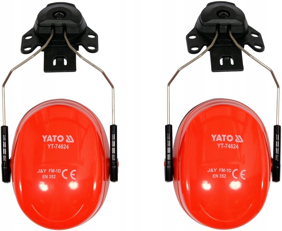 YATO NAUSZNIKI PRZECIWHAŁASOWE MOCOWANE NA KASK Model YATO YT-74624