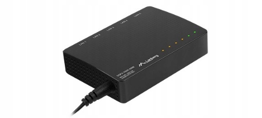 Switch Lanberg DSP3-1005-60W Neřízený Poe