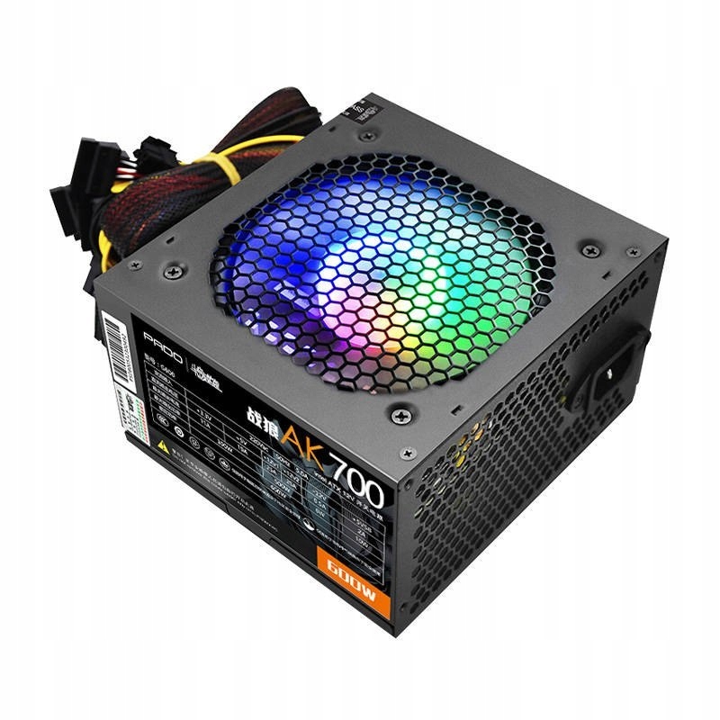 

Aigo AK700 Zasilacz Komputerowy Atx 700W Rgb 120mm