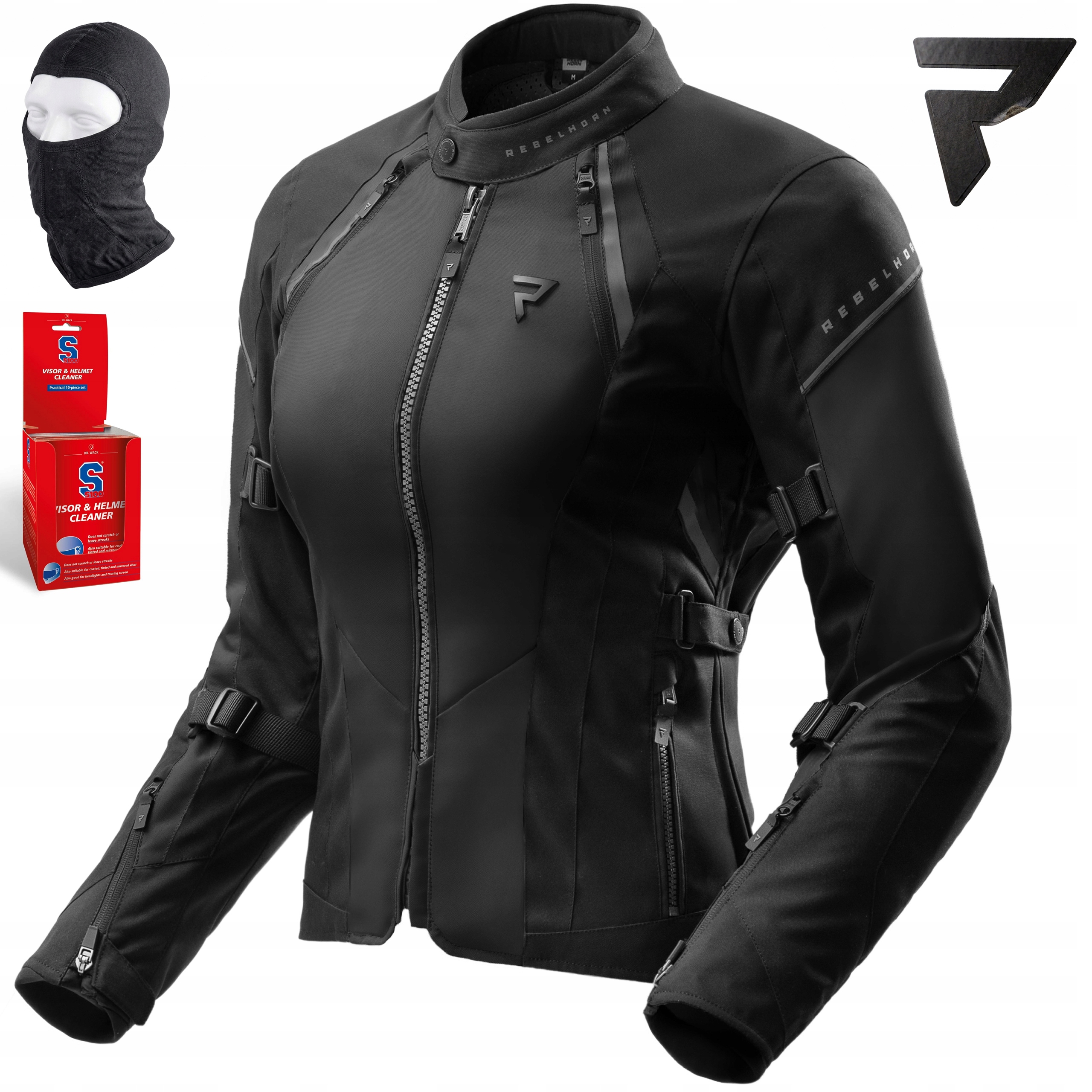 Dámska motocyklová bunda Rebelhorn Swift 3v1 s membránou Level 2, celoročná