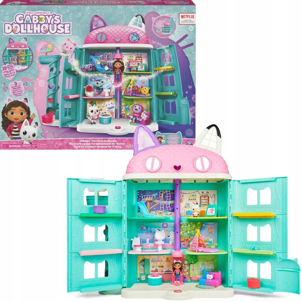 

Koci Domek Gabi 60 CM Gabby's Purrfect Dollhouse
