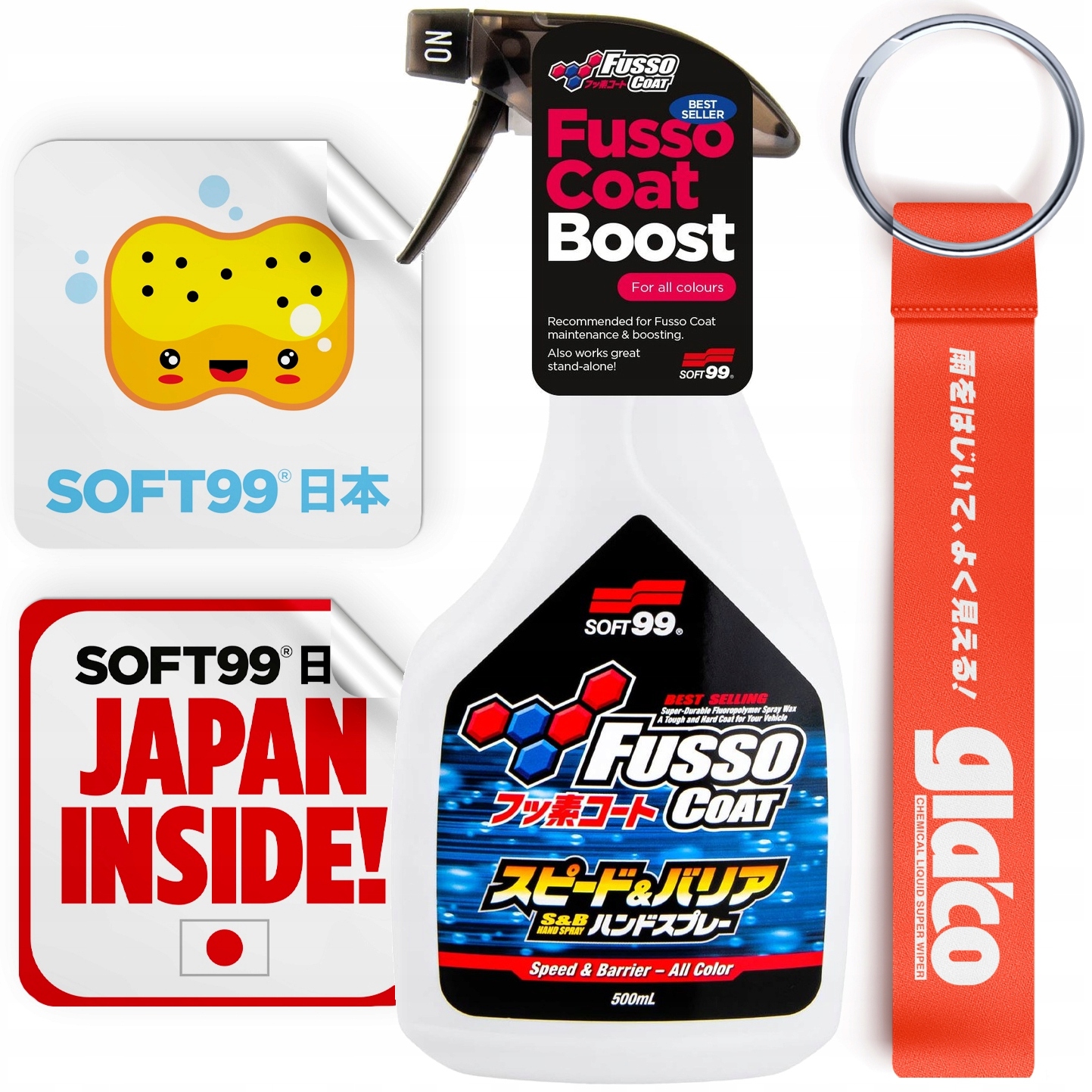 

Soft99 Fusso Speed Barrier Qd Do Lakieru Auta 0,5L