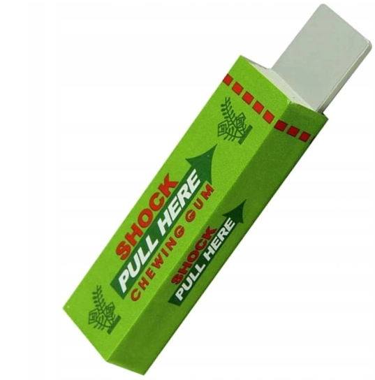 

Sztuczna Prank Guma Zabawka Rażąca Prądem Shock