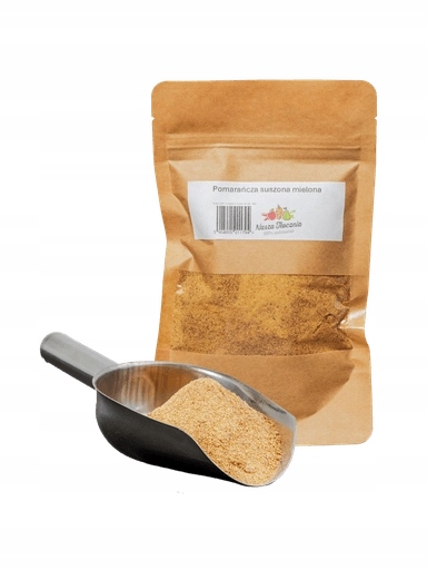 2x Nasza Tłocznia Pomerančová kůra sušená mletá 1 kg