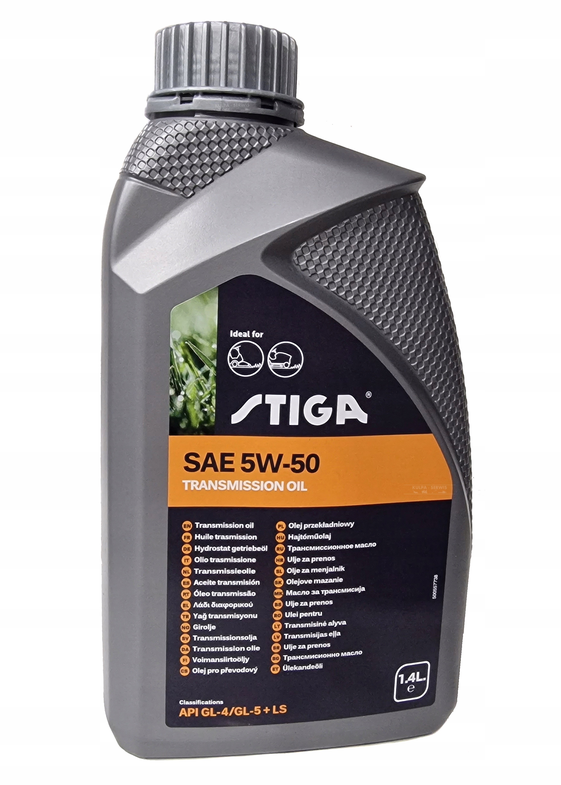 

Stiga 5W50 Olej do skrzyni hydrostatycznej 1,4L