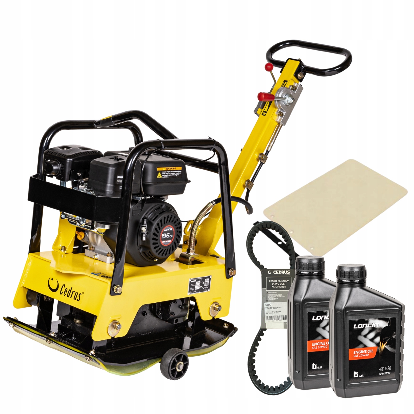 Zagęszczarka Z Rewersem Cedrus ZG06 Loncin 196 CM3 Gratisy