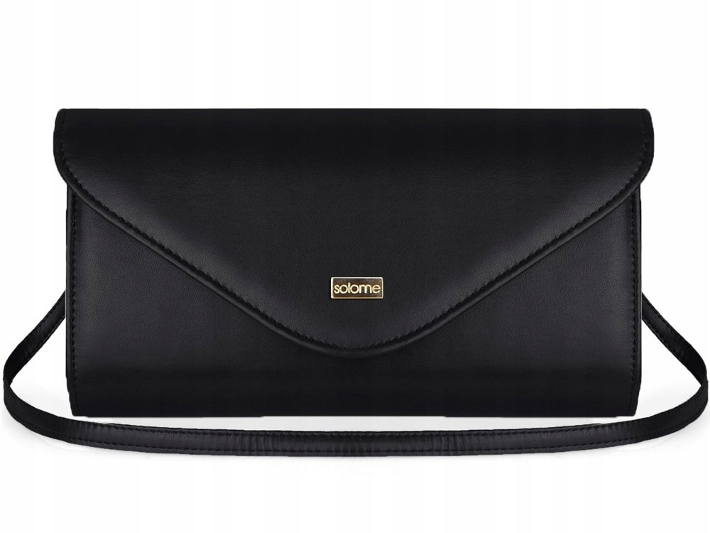 CZARNA KOPERTÓWKA TOREBKA WIZYTOWA S5 MAT Stan opakowania oryginalne