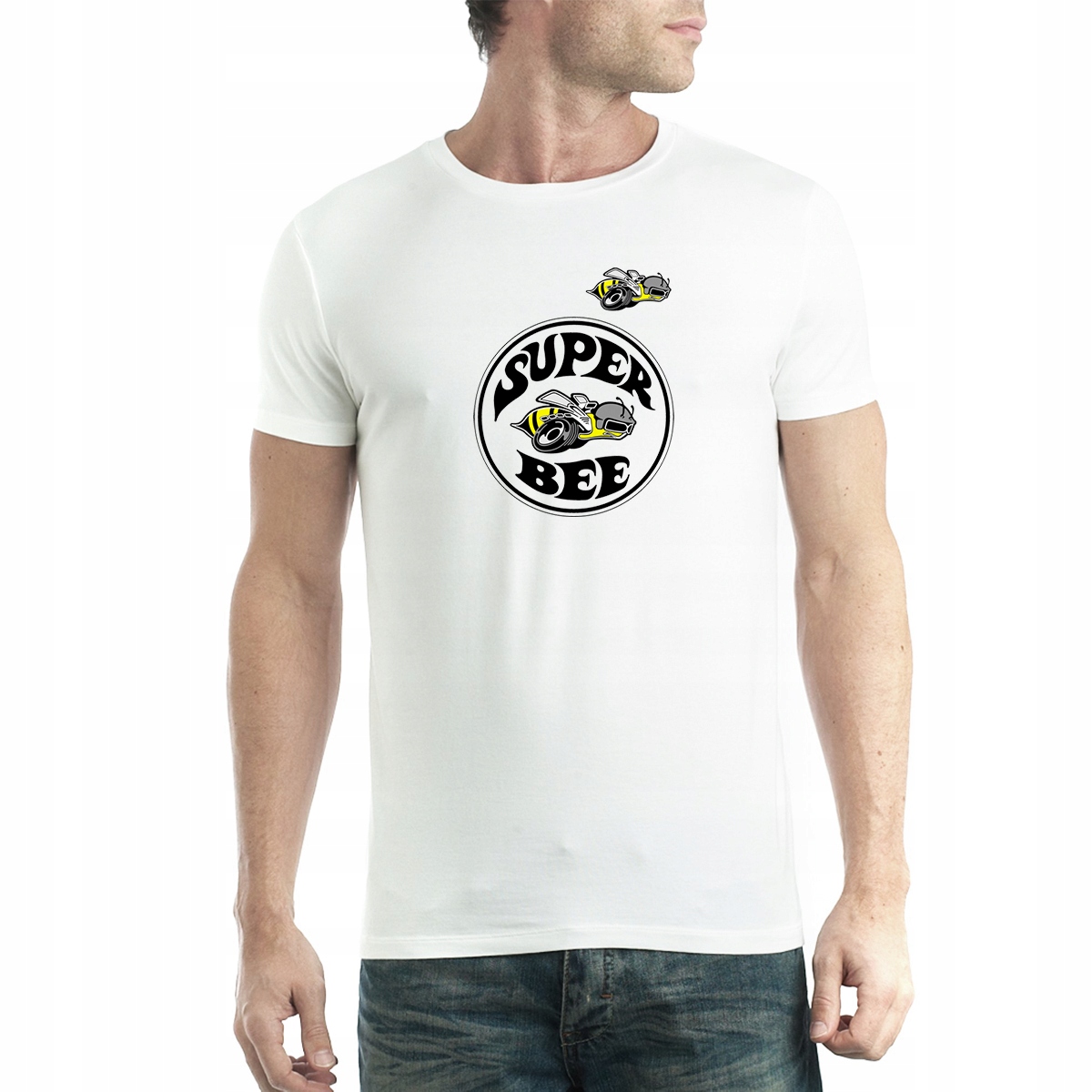 

Dodge Super Pszczoła Koszulka Męska Biel M