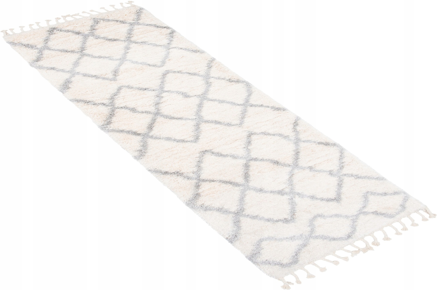 Koberec Behúň Shaggy Aztec 80x250 Strapce Boho w24