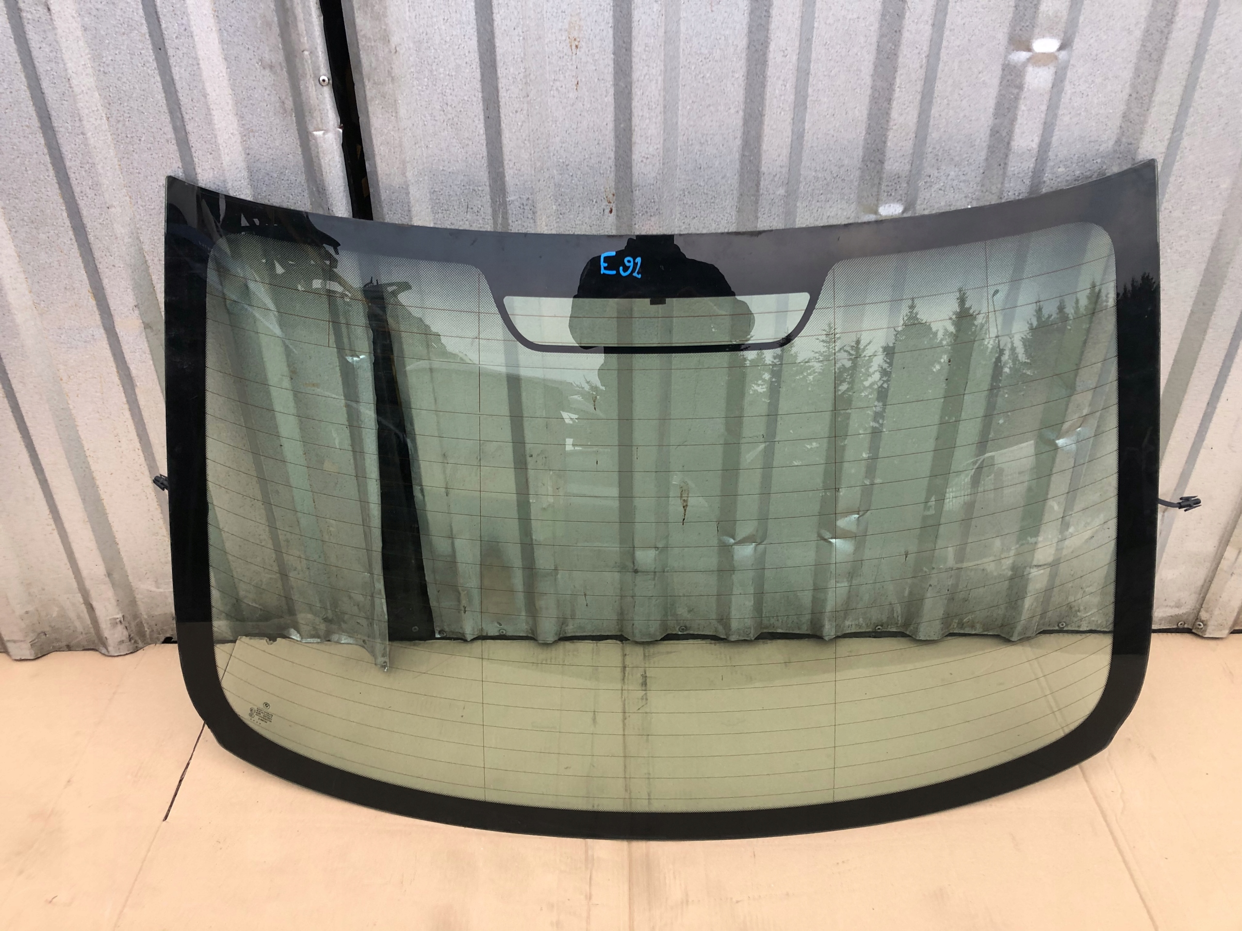 BMW E92 Скло заднє Заднє купе оригінал з підігрівом