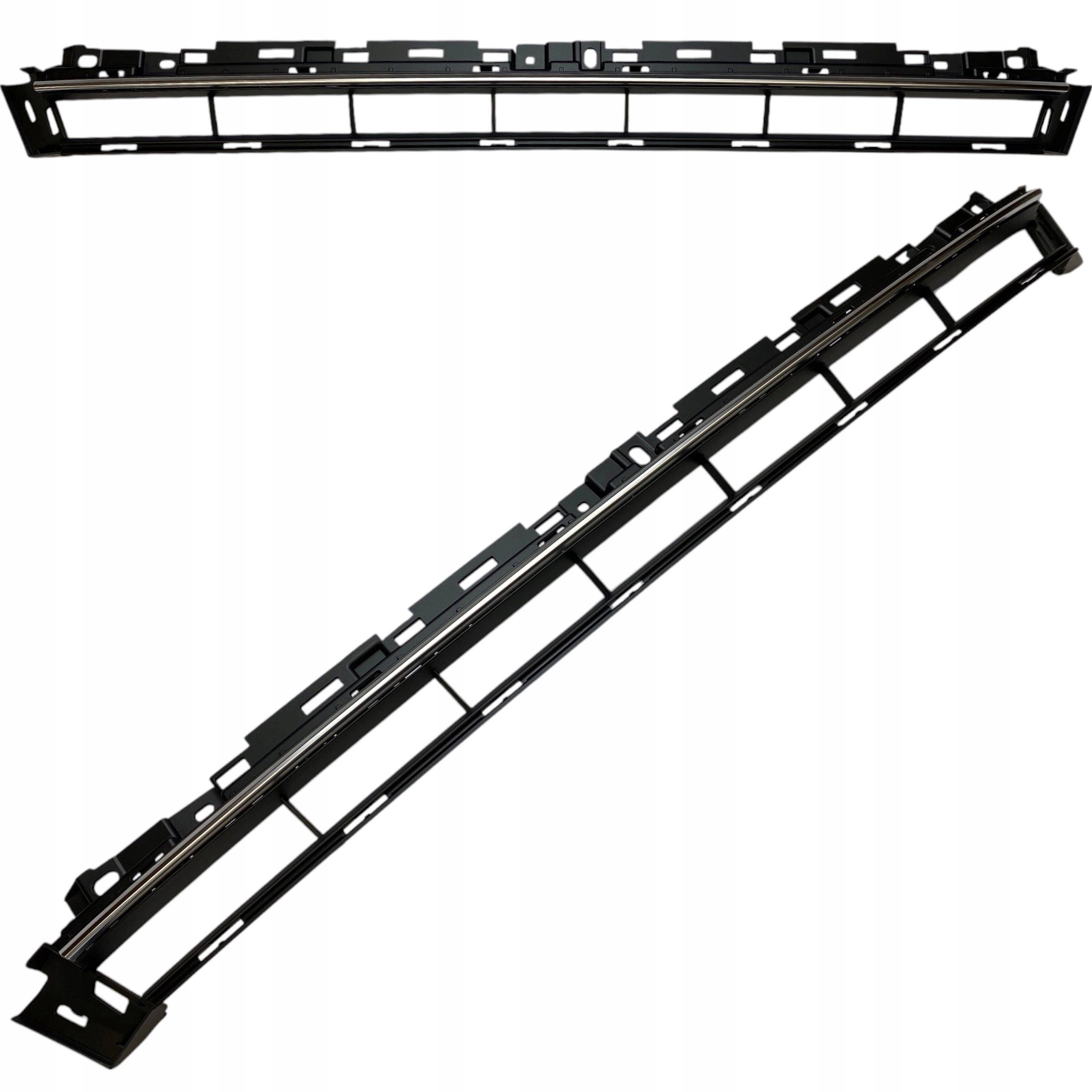 Kratka Zderzaka spodní středová atrapa Chrom Audi A5 8W6 2016-2020 S-Line