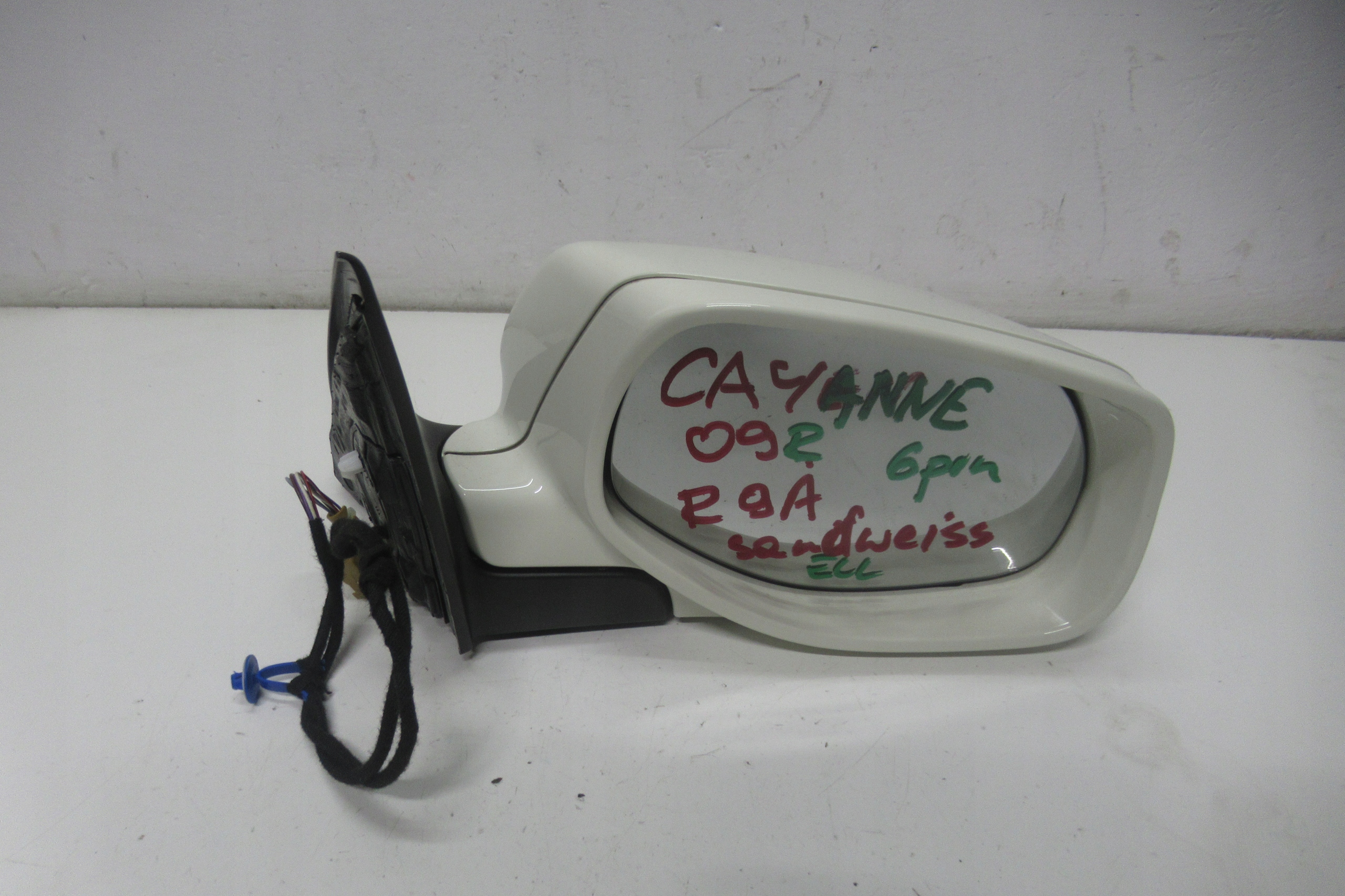 PORSCHE CAYENNE 09R mirror right 6PIN LAK.R9A EU