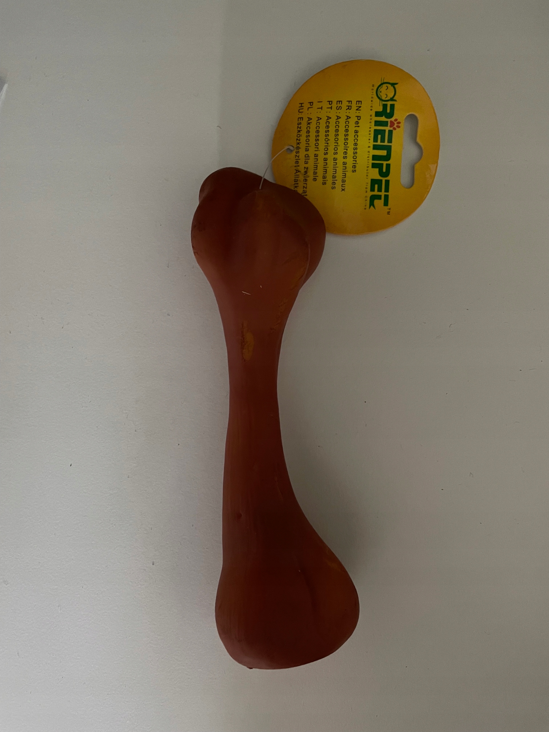 

Gami Zabawka dla psa Kość gumowa wędzona 15cm