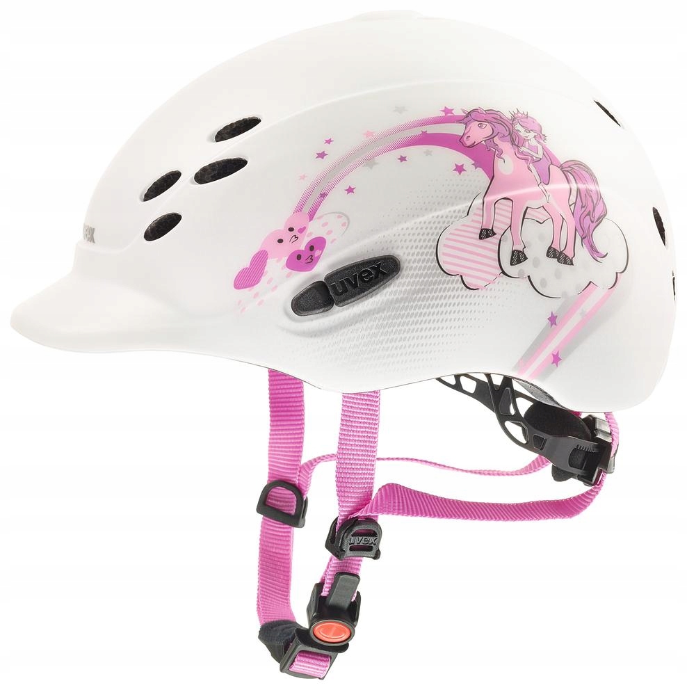 Kask Dziecięcy Do Jazdy Konnej Uvex Princess Jagoda r. XXS/XS (49-54) cm