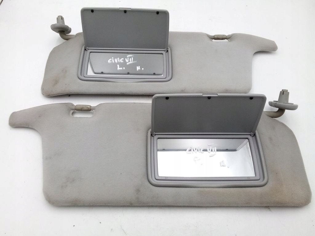 Honda Civic VII 7 cover cap left right visor left and right