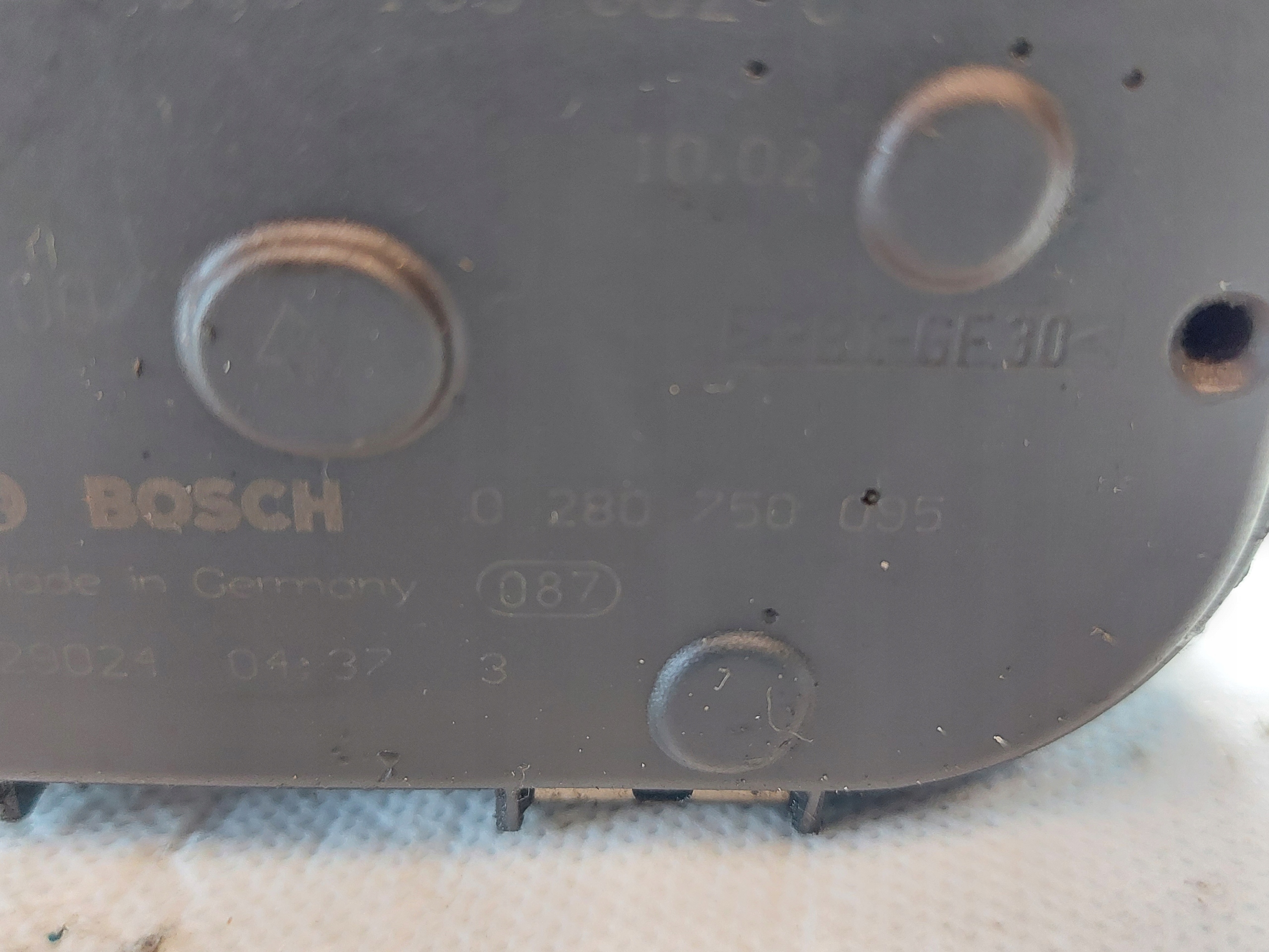 throttle flap VW POLO 1.4 B 030133062C