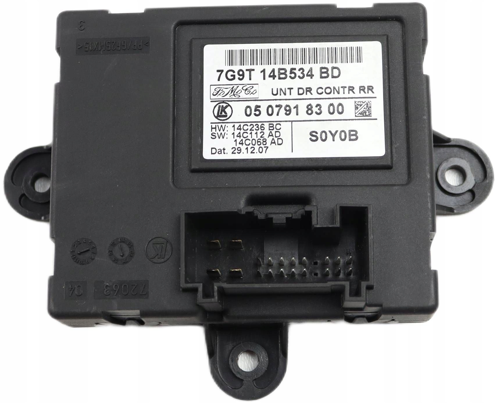 FORD MONDEO MK4 IV JAGUAR XF module control unit door 7G9T-14B534-BD