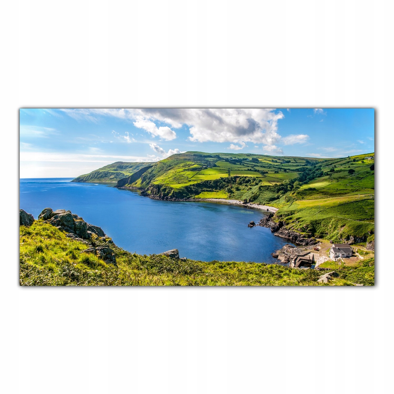 Irsko Moře Pobřeží 100x50 Lacobel do kuchyně