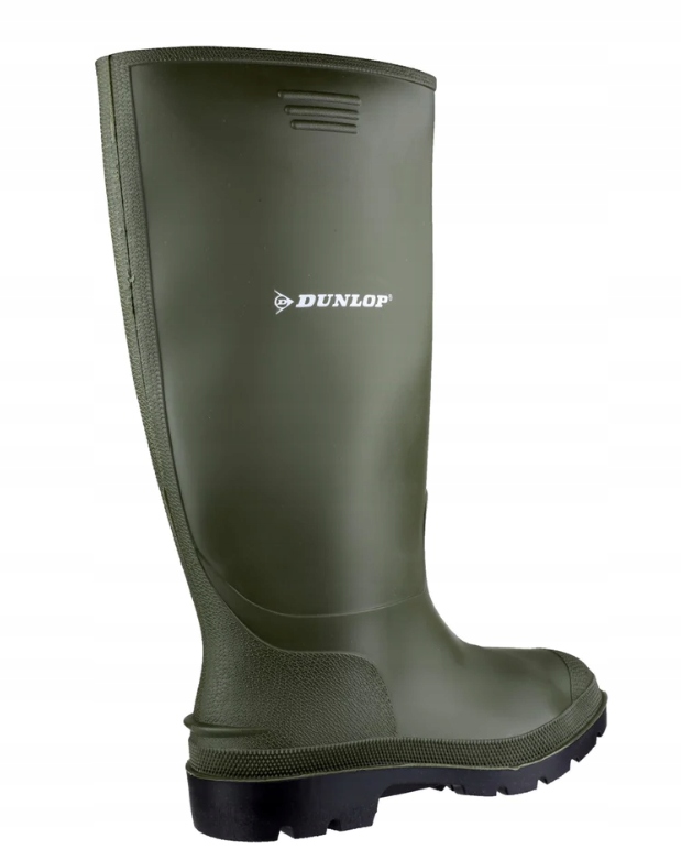 DUNLOP KALOSZE MĘSKIE KHAKI WSUWANE LOGO 42 1ŻCB Oryginalne opakowanie producenta brak